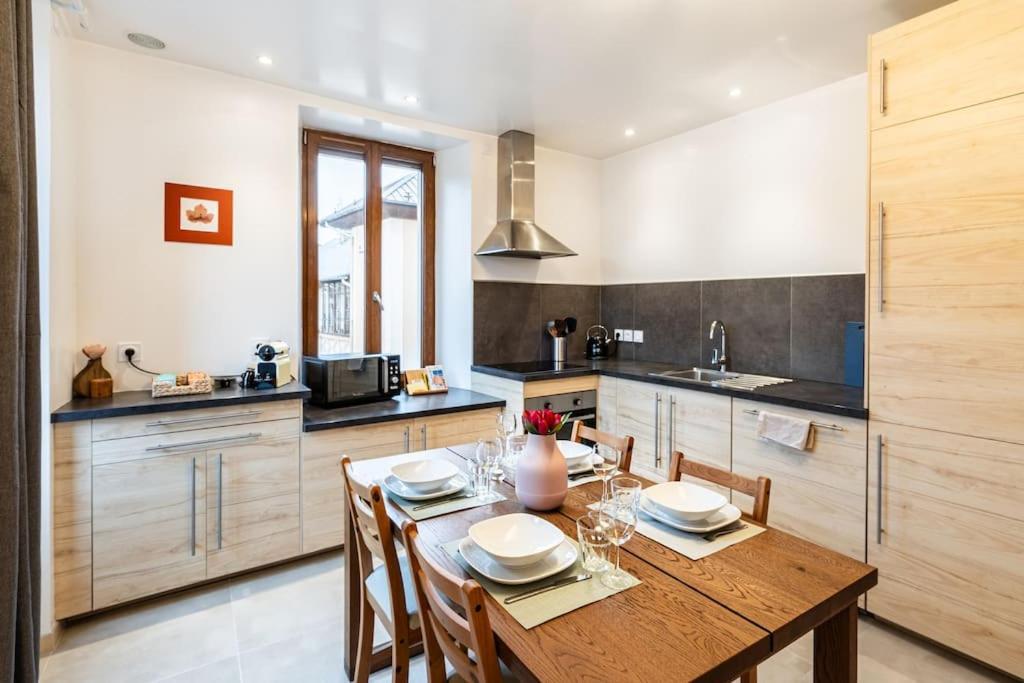Apartmán Belle Etoile Et Son Garage Prive Albertville Exteriér fotografie