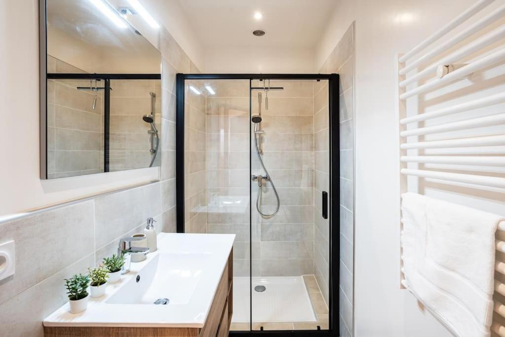 Apartmán Belle Etoile Et Son Garage Prive Albertville Exteriér fotografie