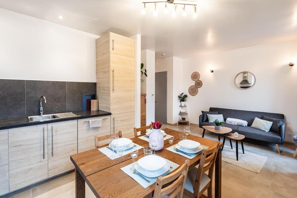 Apartmán Belle Etoile Et Son Garage Prive Albertville Exteriér fotografie